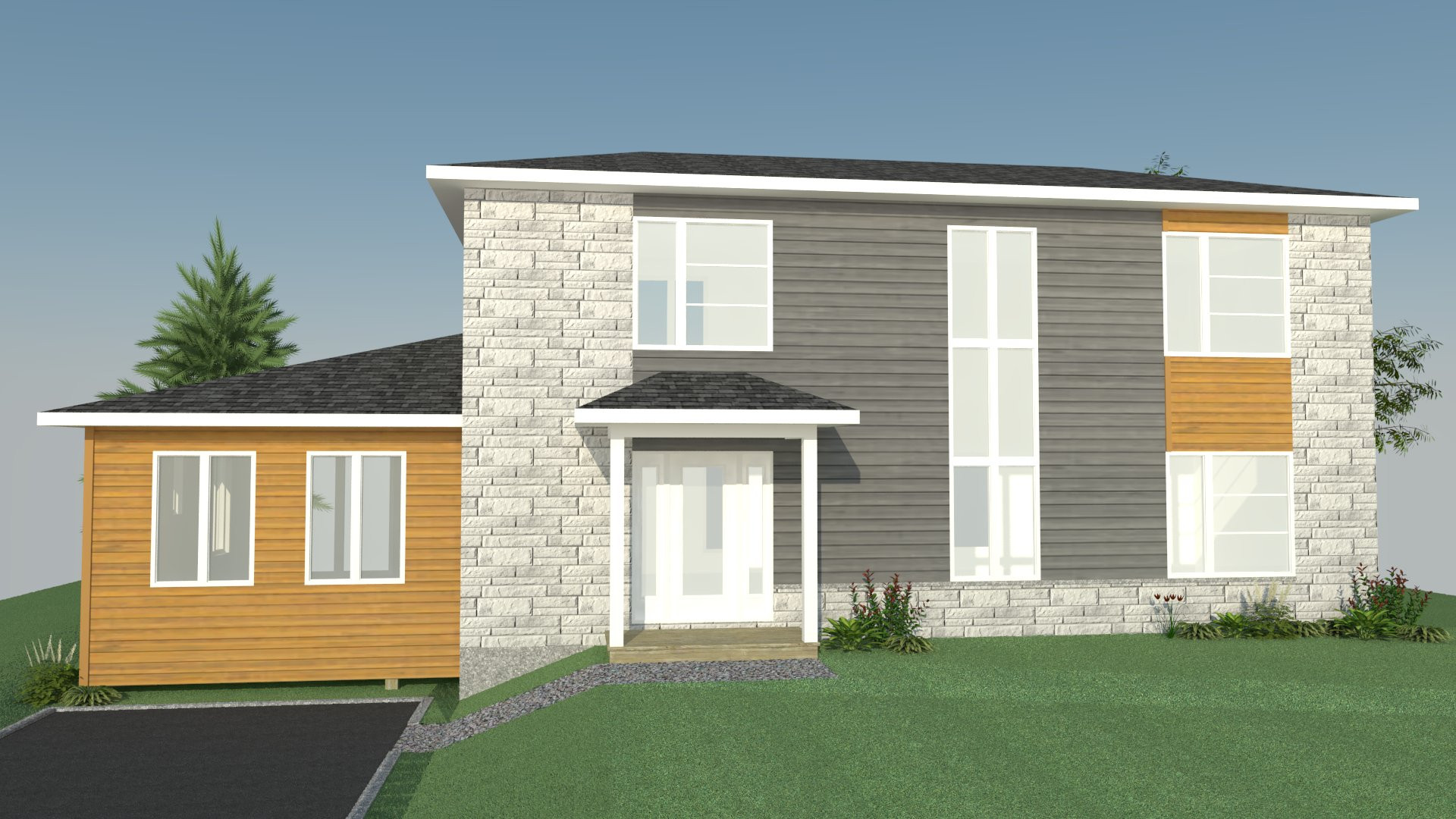 Dessin de maison en 3d | Plan Maison Québec